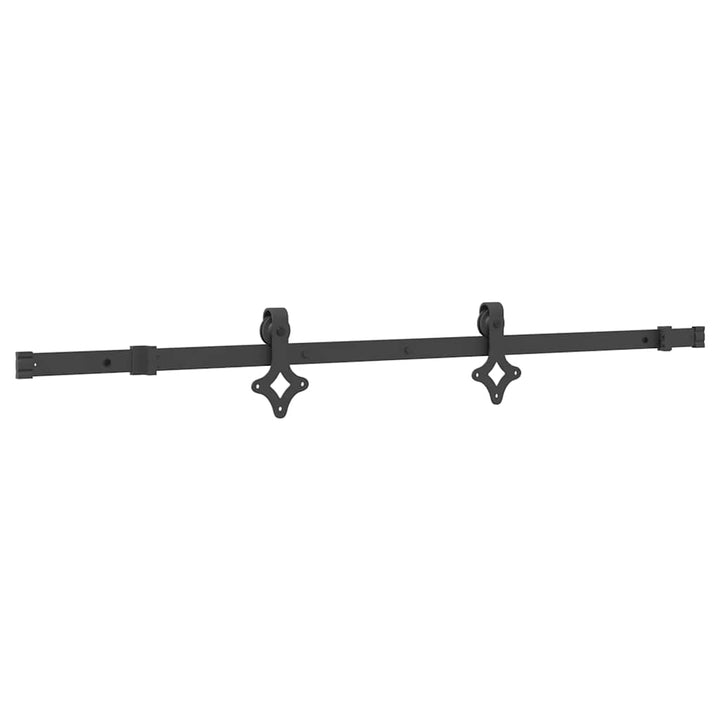 Ușă Glisantă Cu Set De Feronerie 85X210 Cm, Lemn Masiv De Pin