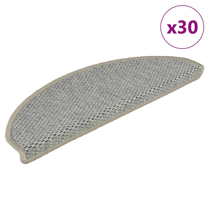 Covorașe Scări Autoadezive 15 Buc 56X17X3 Aspect Sisal