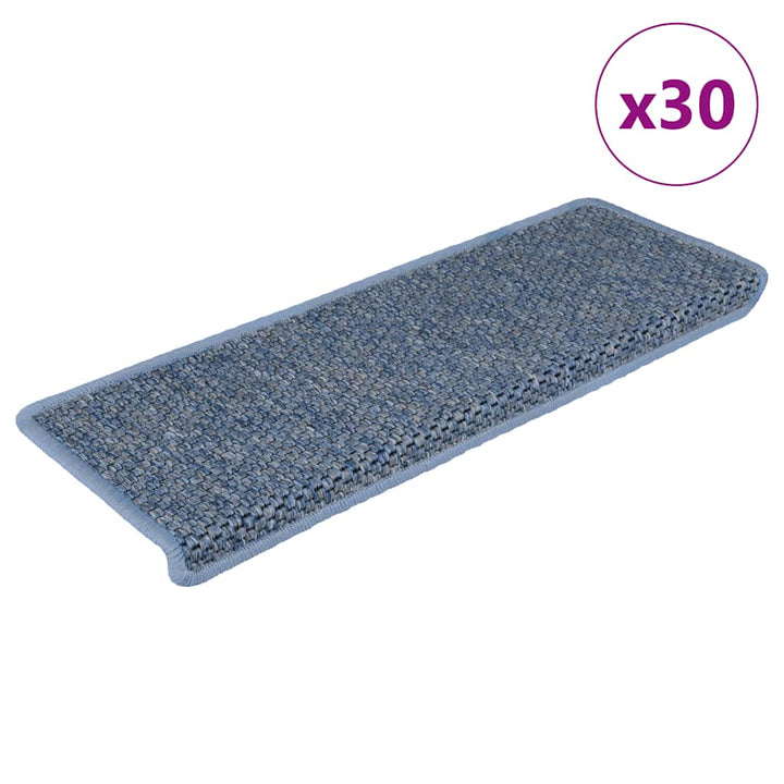 Covorașe Scări Autoadezive, 15 Buc. 65X21X4 Cm, Sisal