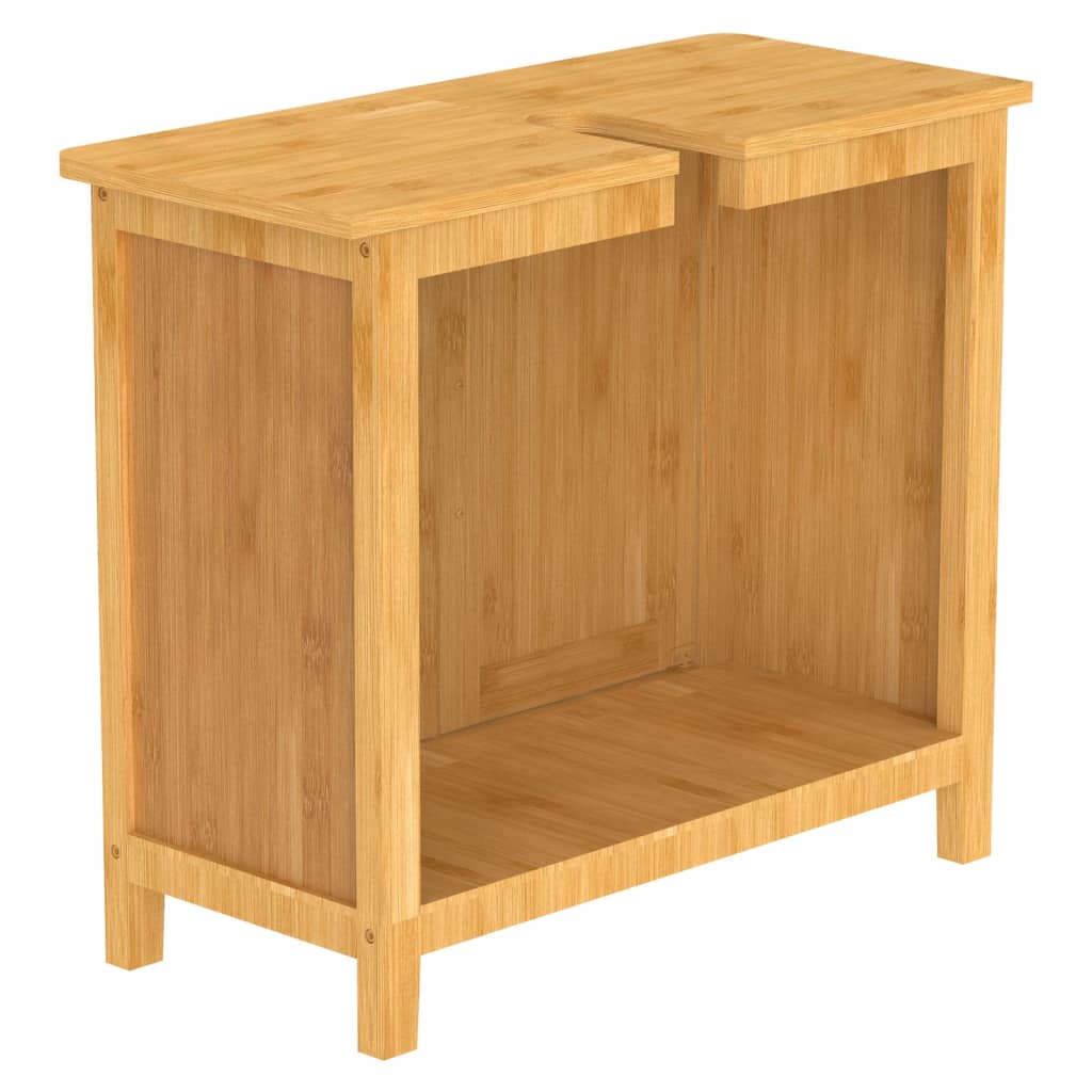 Eisl Dulap Pentru Baie, 67X28X60 Cm, Bambus