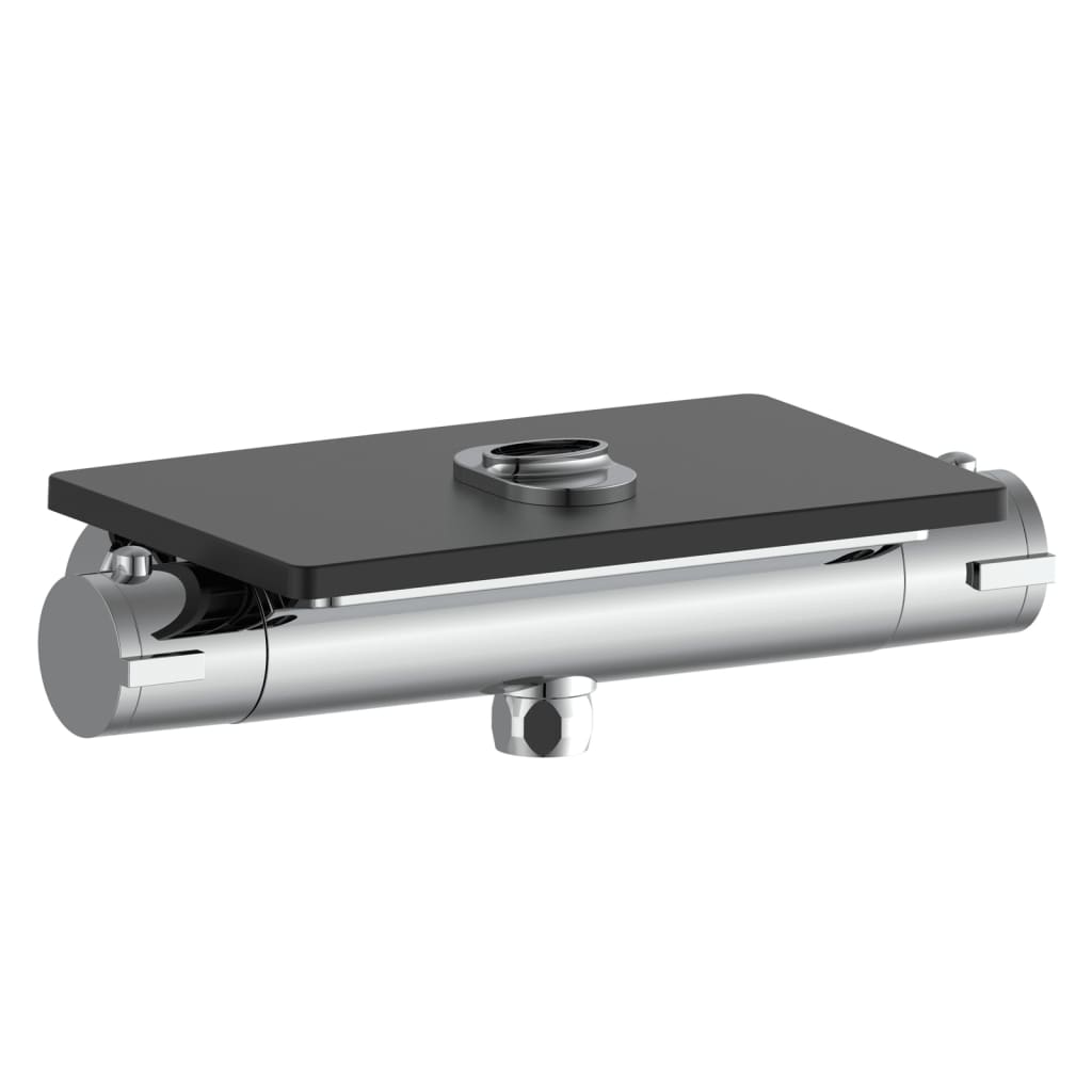 Eisl Set Duș Deasupra Capului/Mixer Termostatic „Grande Vita” Alb Crom